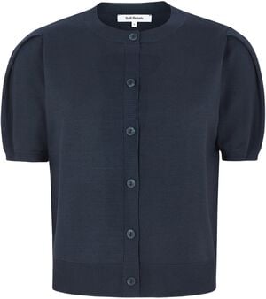SRMarla SS O-neck Cardigan Knit