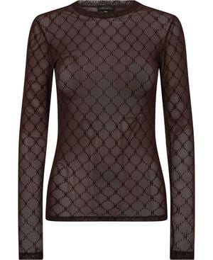 HYPETHEDETAiL mesh blouse