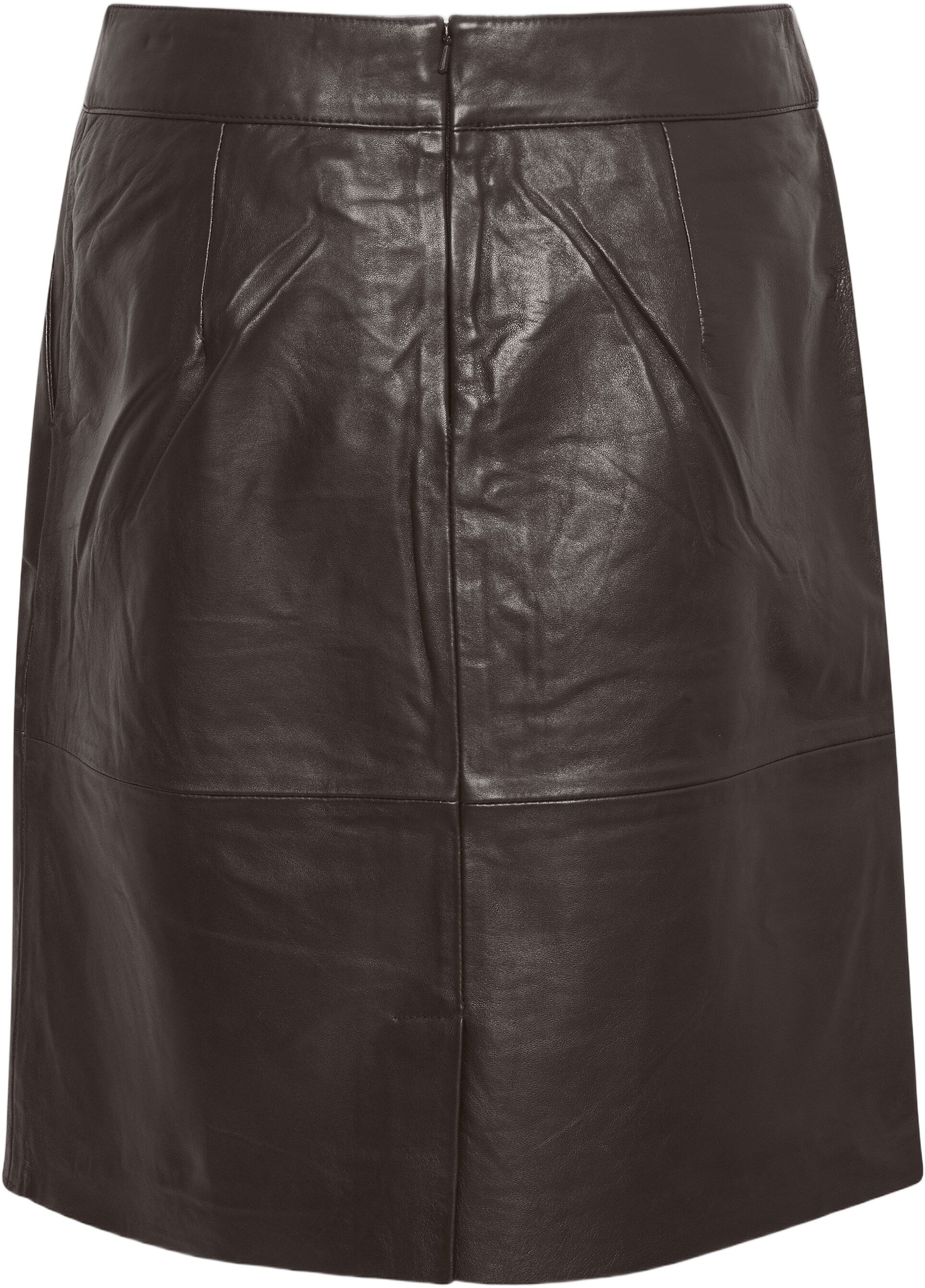CUberta Leather Skirt