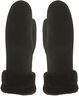 MJM Glove Mitten Arlene W Sheepskin Black