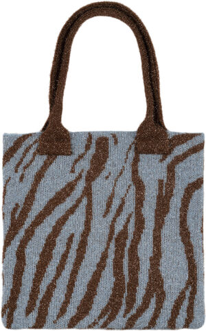 Zebra Glitter Bag