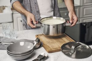 Pure Gryde- og pandesæt, 5-dele, 18/10 rustfrit stål