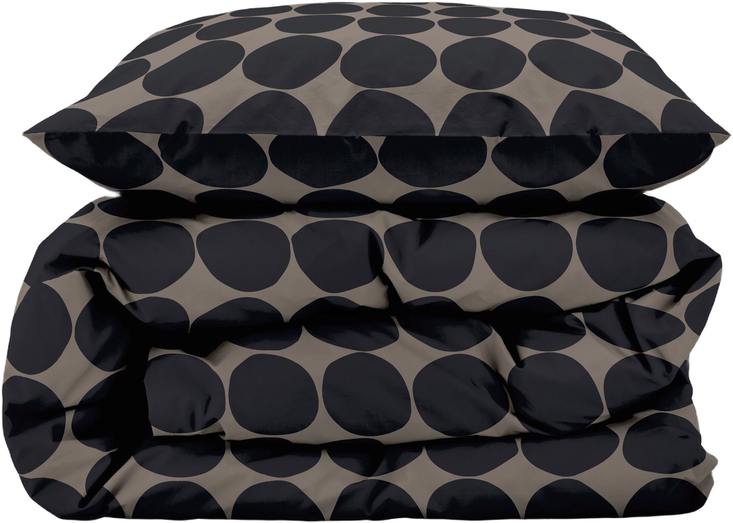 Sengesett 140 x 220 cm Bubbles Linen blue 100% Bomull