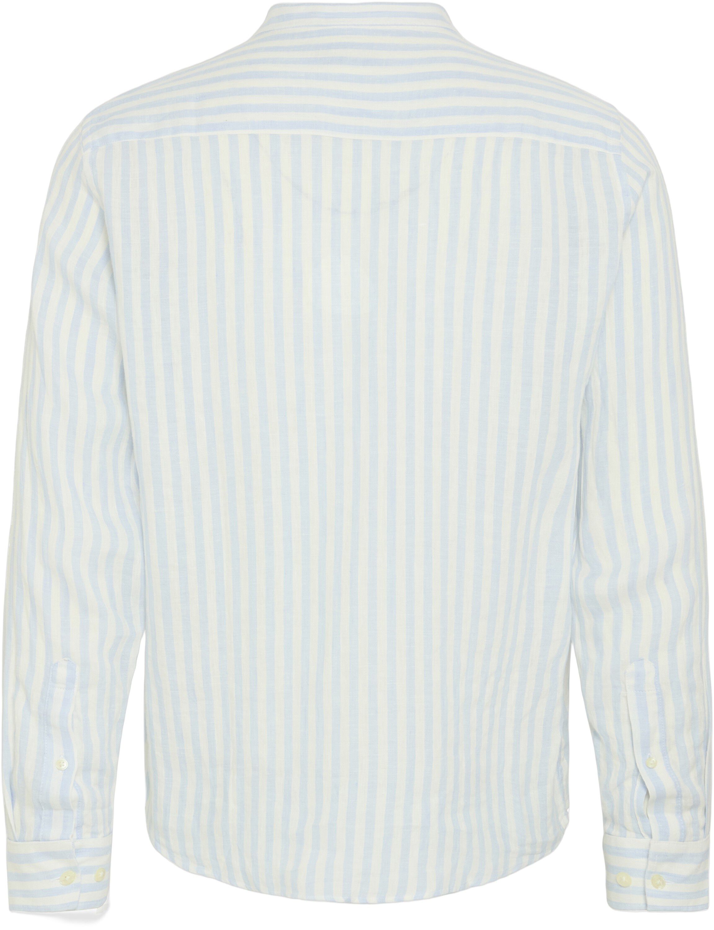 CFANTON LS CC linen striped shirt