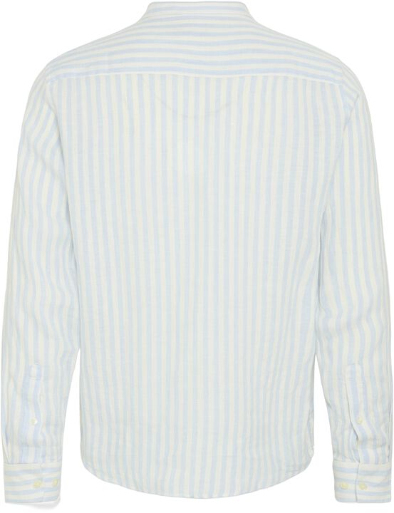 CFANTON LS CC linen striped shirt