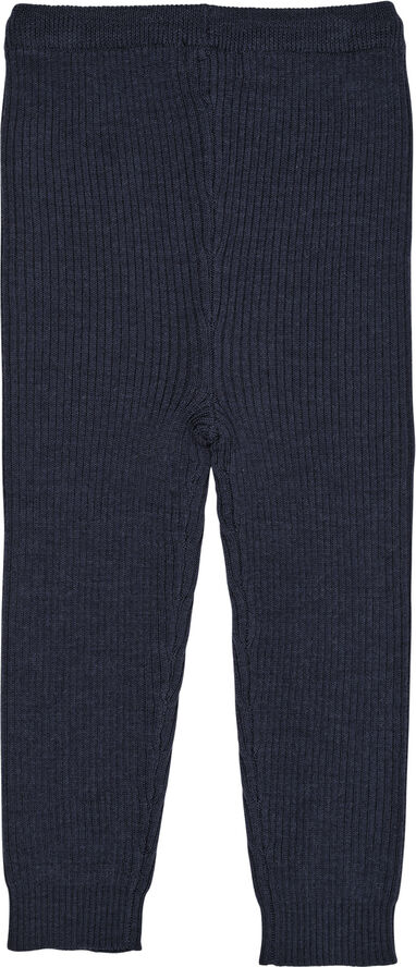 MERINO CLASSIC RIB LEGGINGS W. DRAW
