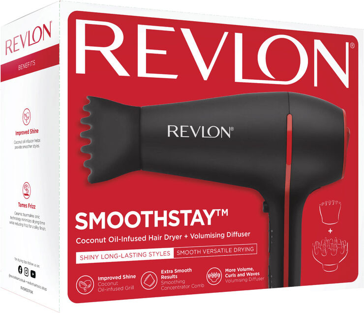 REVLON Haartoerrer Smoothstay 2000W