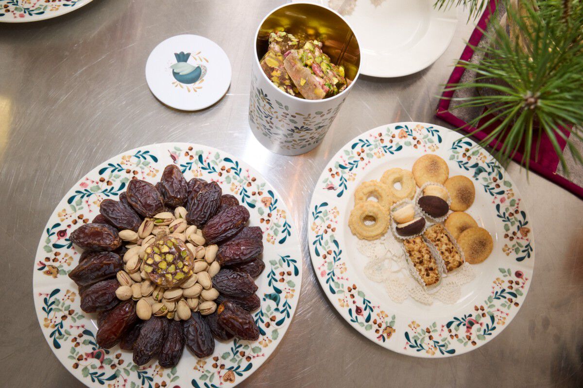 GC Cottage Tallerken &Oslash;27 cm hvid m. deko