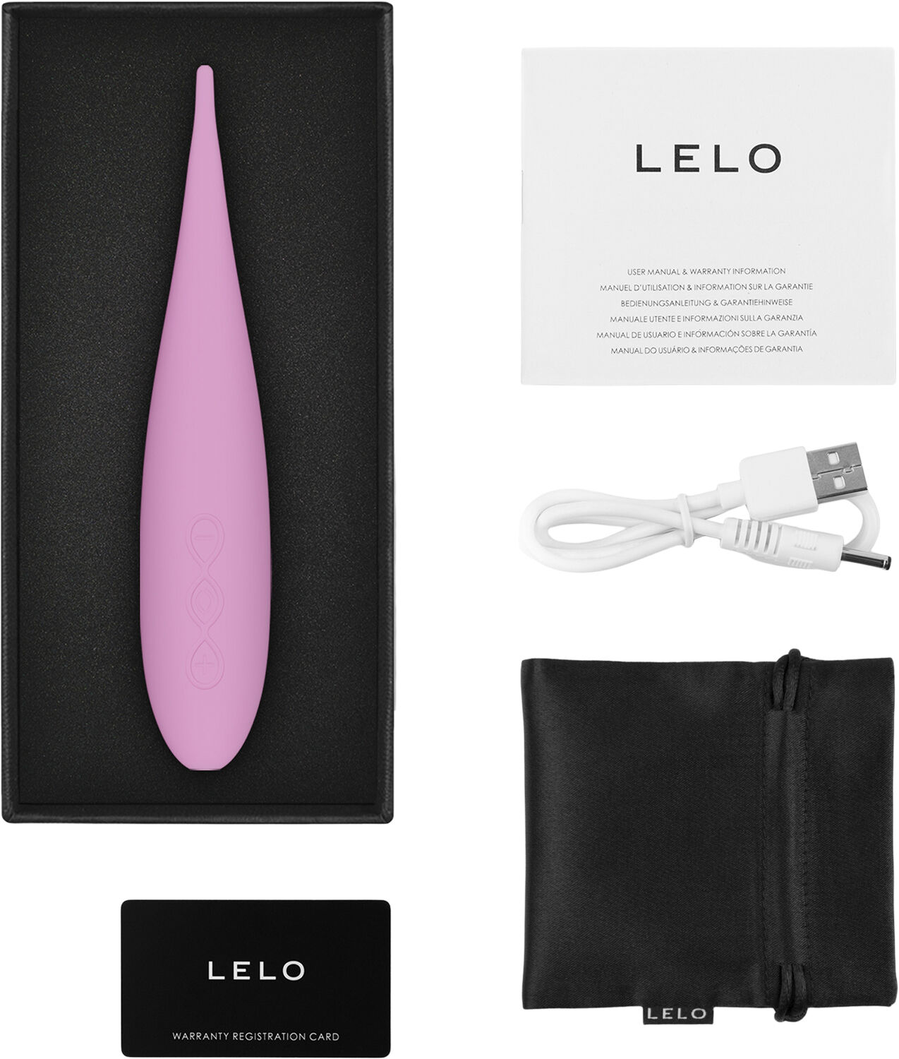 LELO DOT Travel Klitoris Vibrator - Pink
