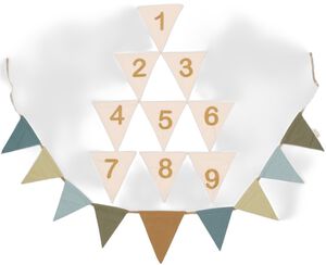 Garland Blue Mix - Birthday