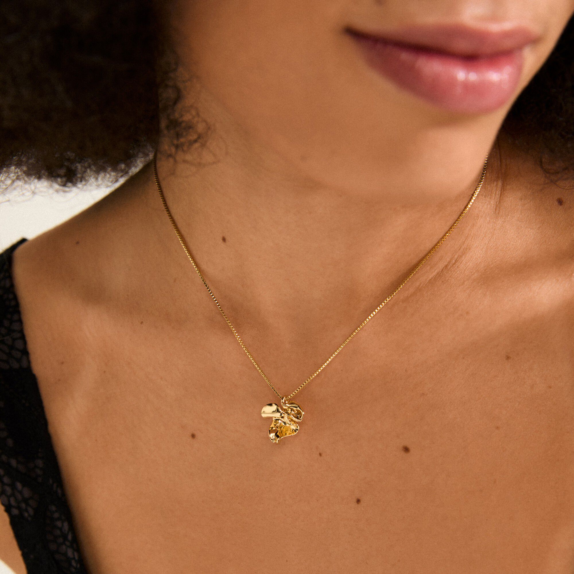 LUIS necklace gold-plated