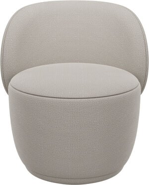 Swivel armchair -KUON- Colour Desert