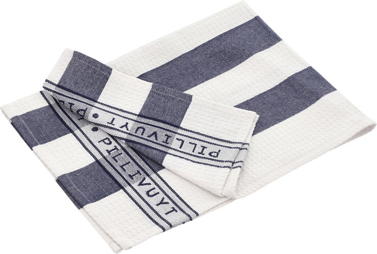 Kjøkkenhåndkle Pillivuyt 90 x 60 cm Blå/Hvit