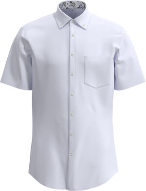 Business Shirt Regular Short sleeve Button-Down-Collar Structure