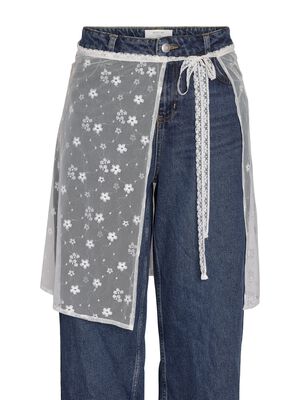 NMISLA LACE WRAP SKIRT