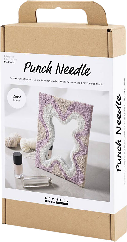 DIY Kit Punch Needle, Spejl
