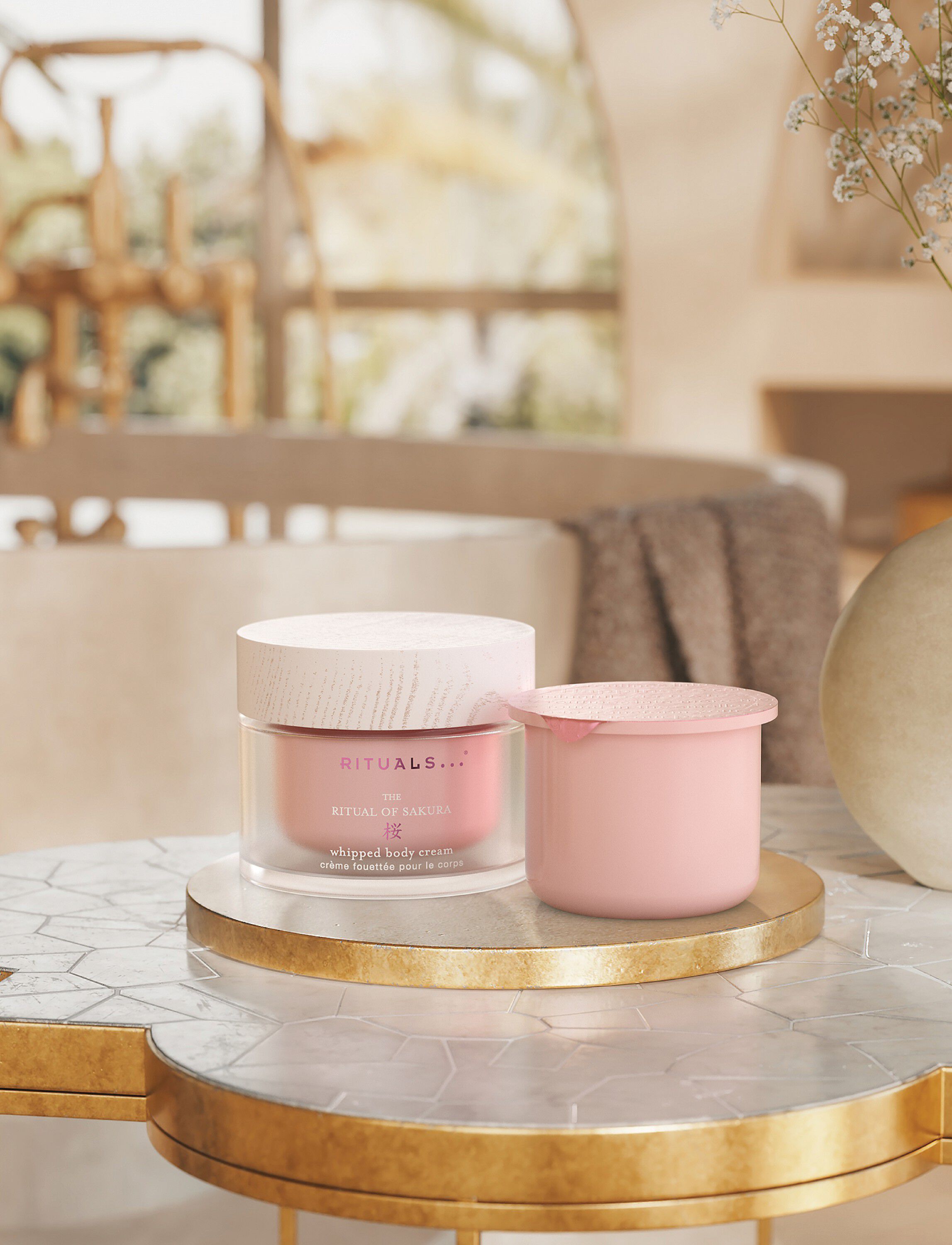 The Ritual of Sakura Whipped Body Cream Refill 220ml