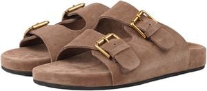 LAMIA - SOFT SUEDE SANDAL / RUBBER SOLE