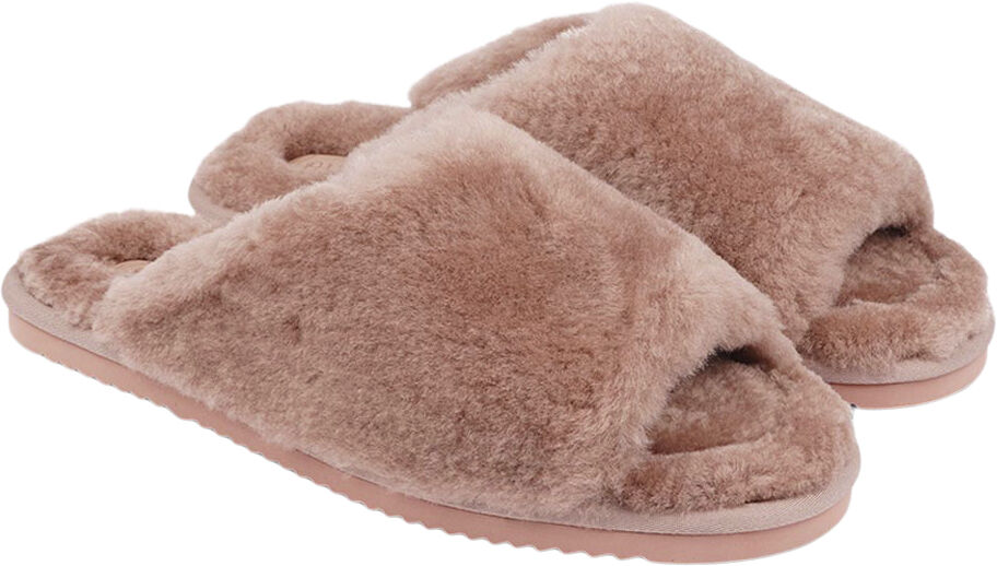 KVINA - OPEN SHEARLING SLIPPER