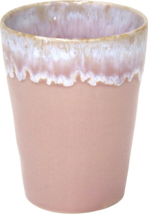 "Mugg Gres 38 cl 9 x 11,5 cm Rosa Keramik"