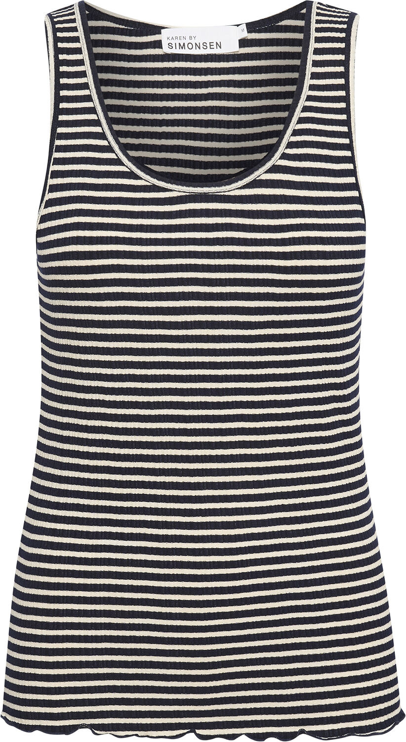 CandaceKB Striped Tank Top