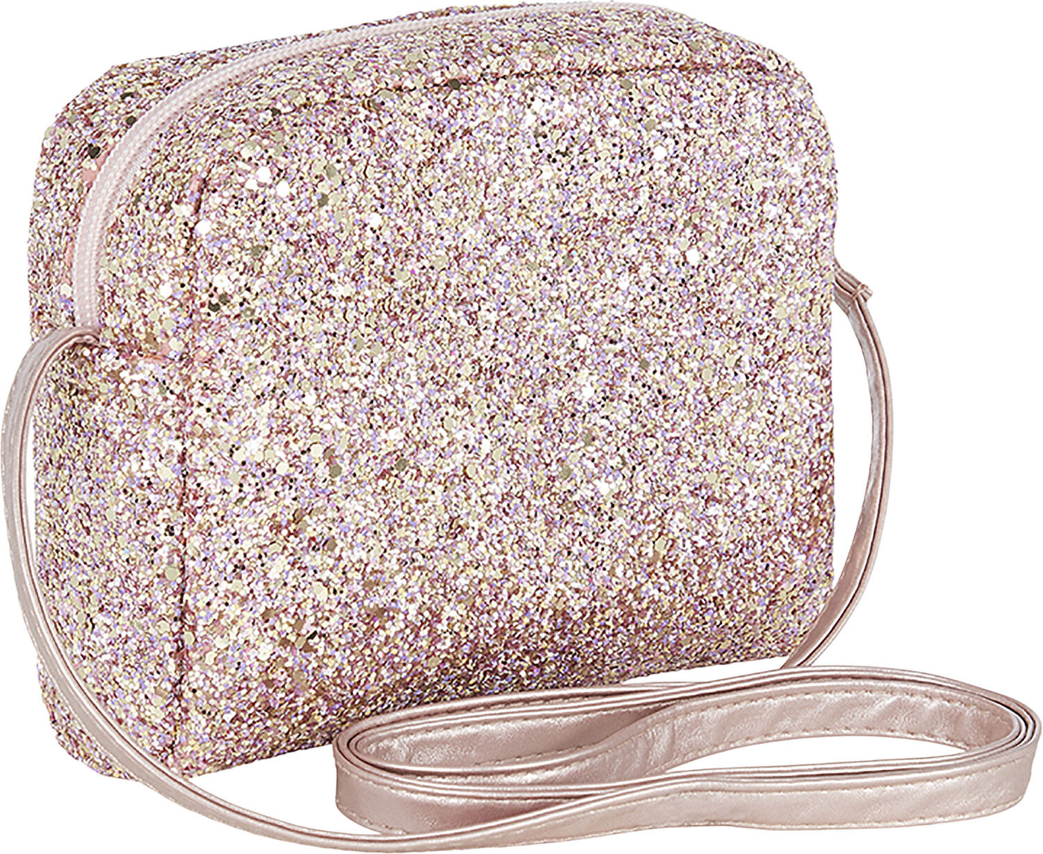 Mimi & Lula - Skuldertaske - Pink glitter