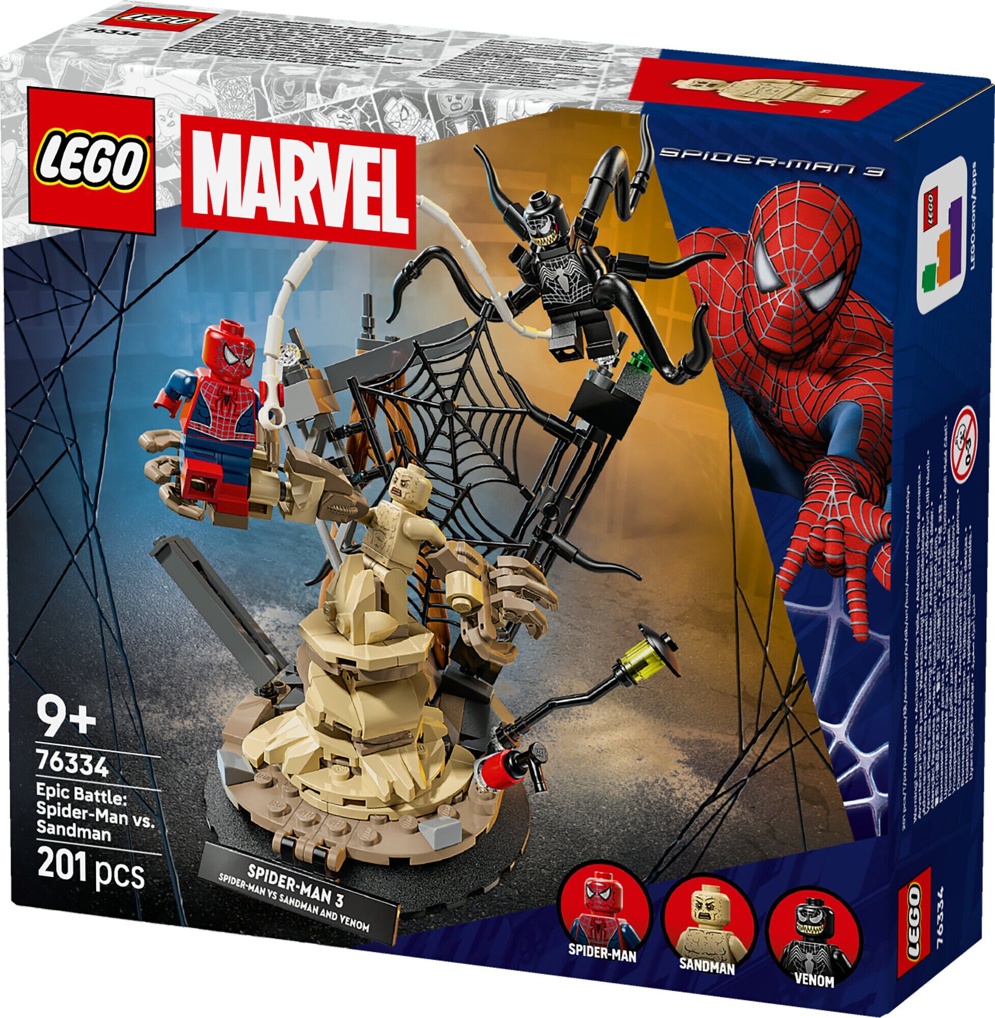 Episk kamp - Spider-Man mod Sandman 76334