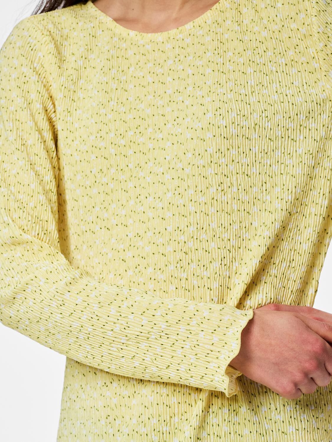 Pcflora Ls Midi Dress Jrs Noos Bc