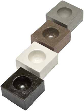 CANDLE HOLDER GREEN COSAS LINDAS