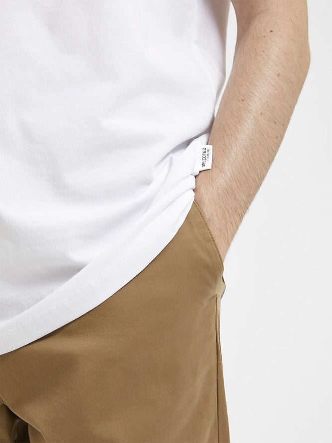 Slhaspen Ss O-Neck Tee Noos