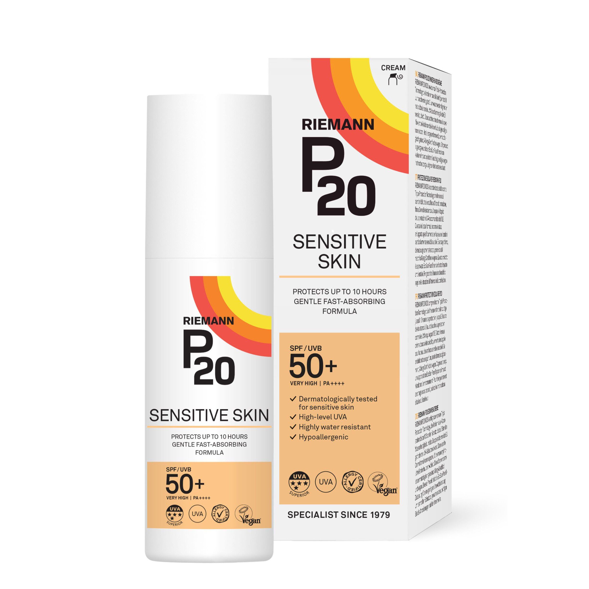 Solcreme Sensitive Skin SPF 50+