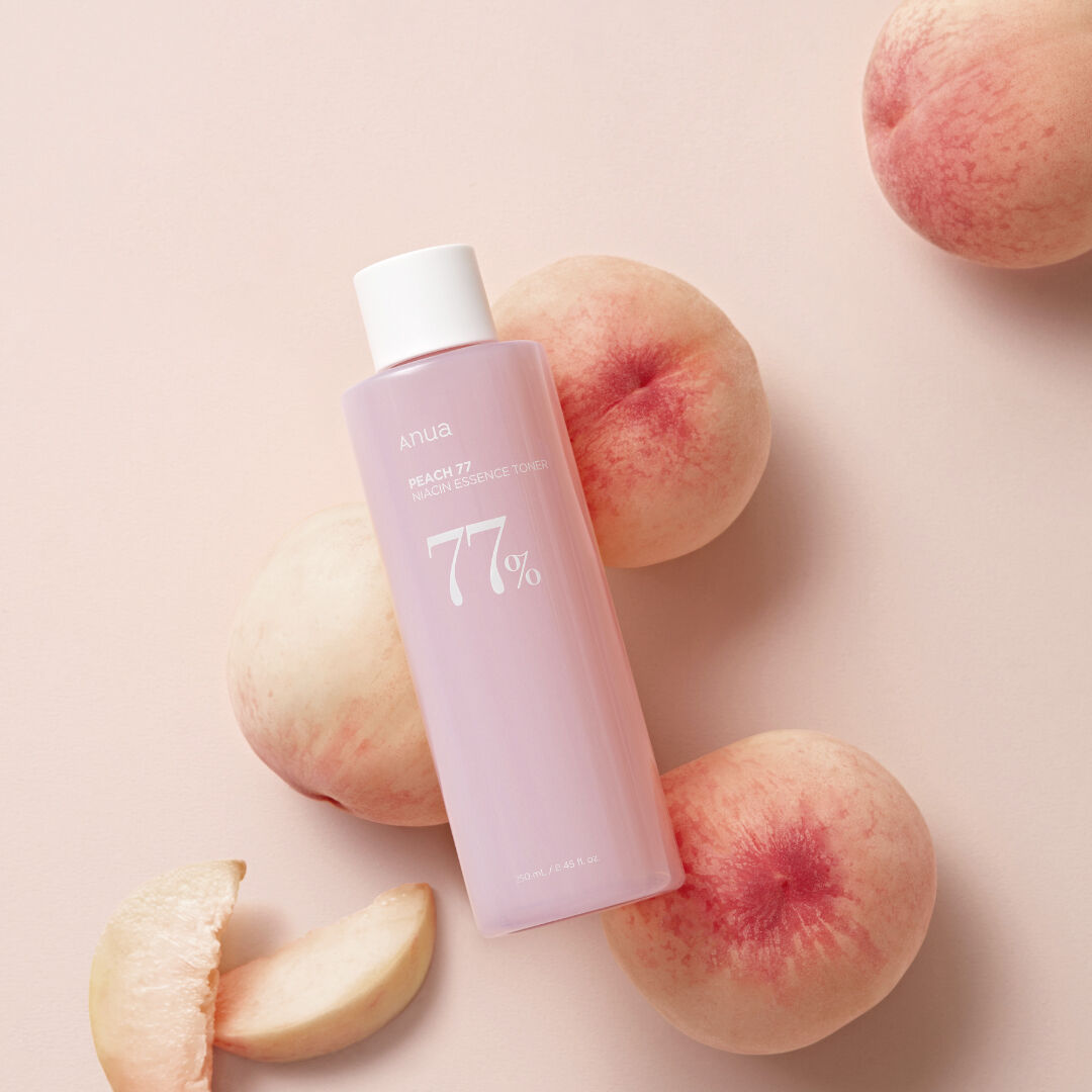 Peach 77% Naiacin Essence Toner