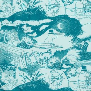 Moomin bedset 140x200 NO Sailing GOTS