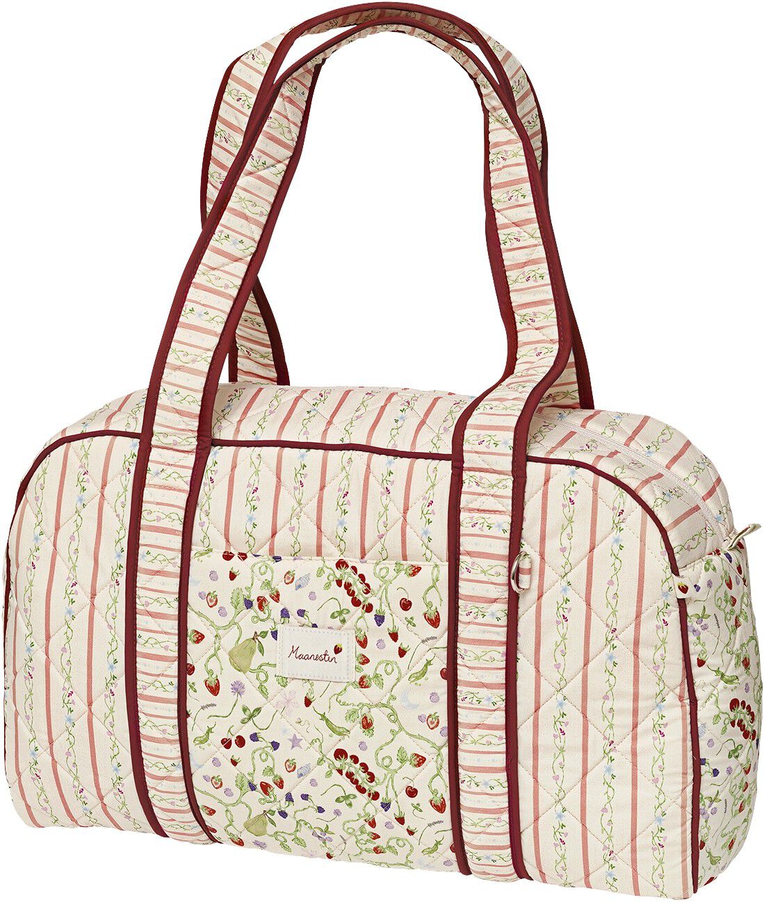 Suvi Quilted Bag Summer Stripes Peach