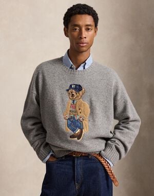 WOOL BLEND-SWEATER-PULLOVER