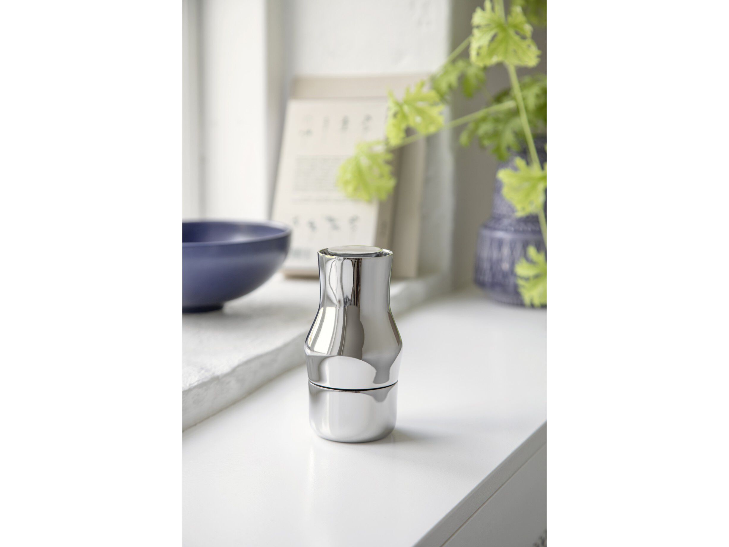 Kvern Dorotea 14 cm Blankt st&aring;l