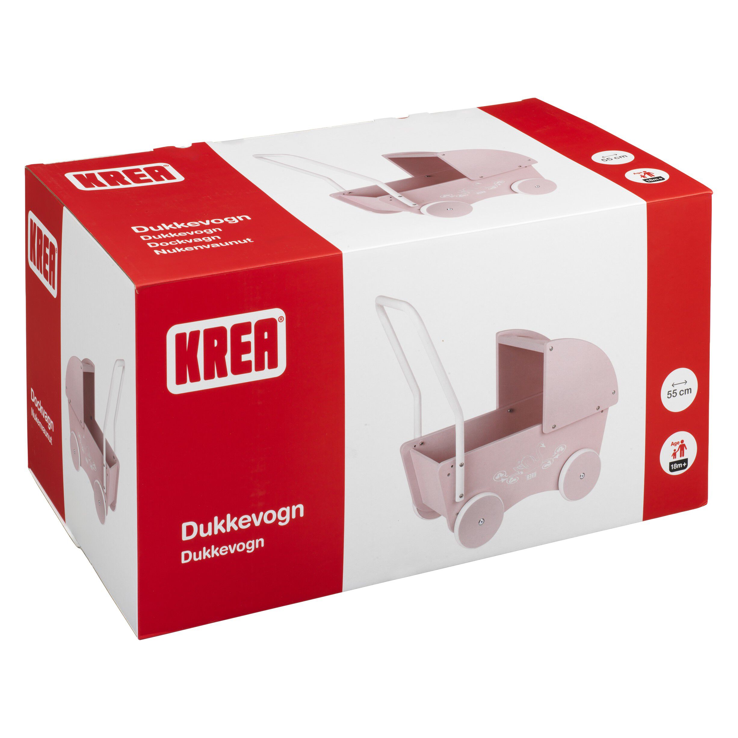 KREA Doll Pram Rose