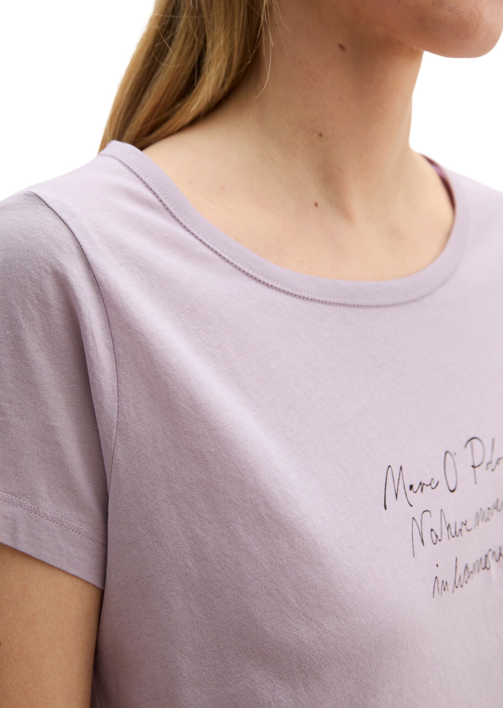 T-shirt, short sleeve, boat neck, p