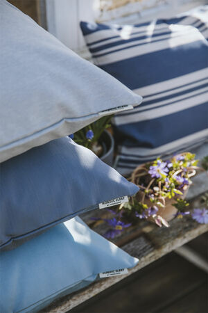 Fossflakes outdoor cushion 40x60 cm. Blue Melange