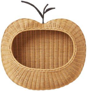 Apple Braided Wall Pocket - Natural