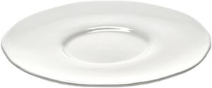 SAUCER COFFEE CUP WHITE SILHOUETTE