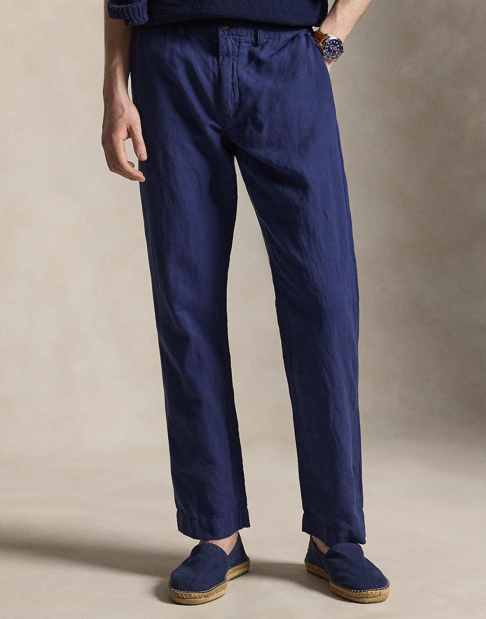40/2 LINEN/COTTON-WVN-PANTS