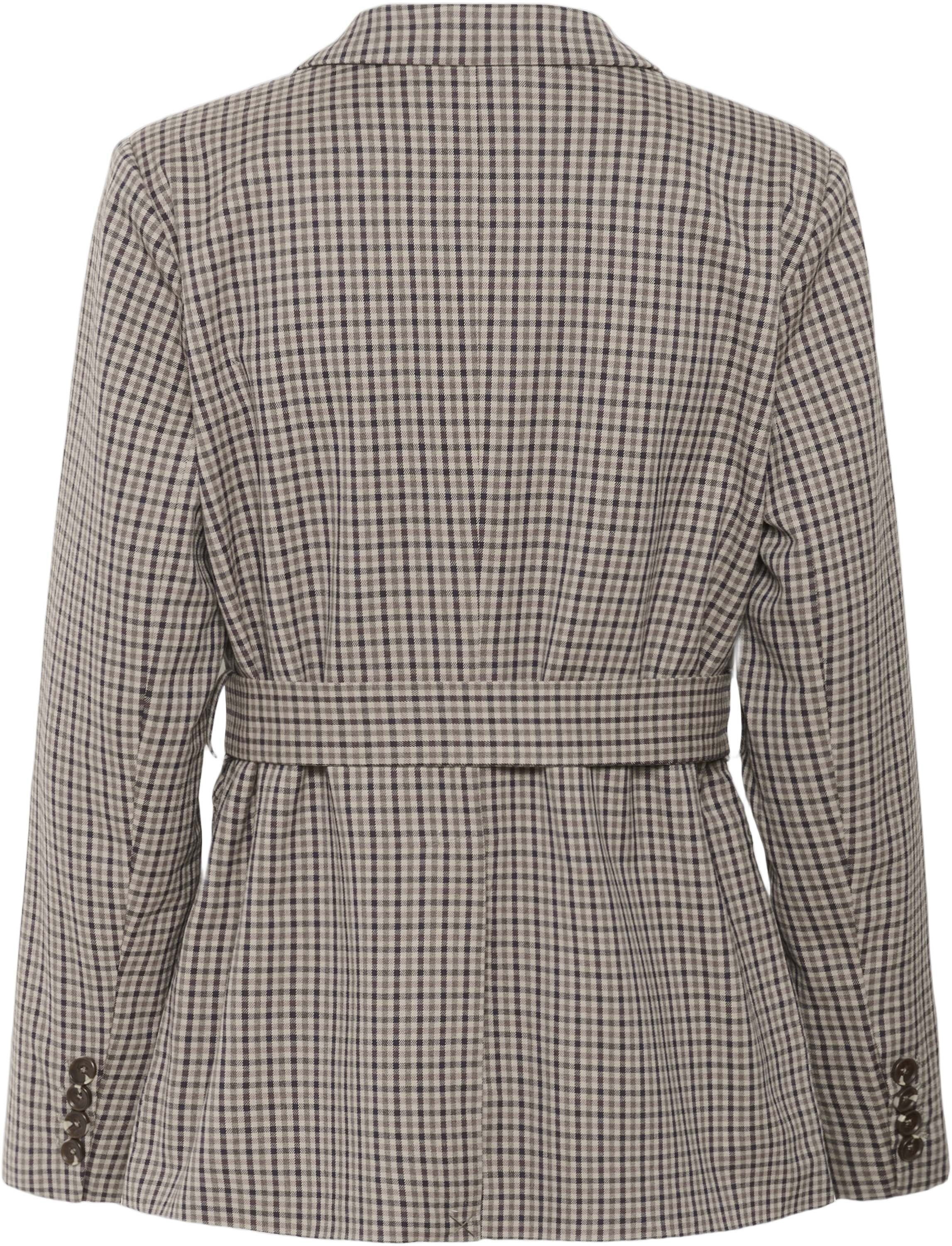 CUchecka Belt Blazer