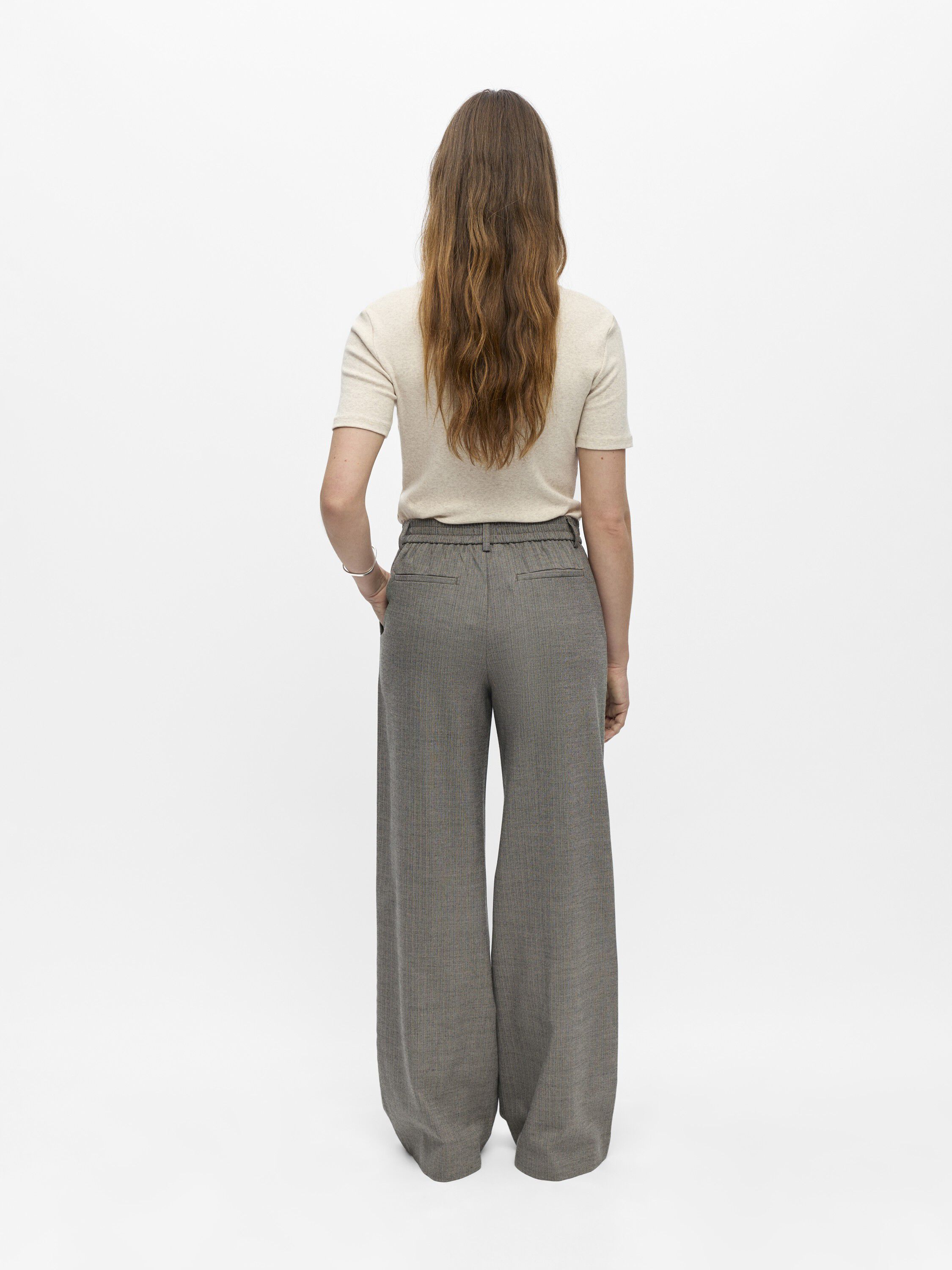Objlisa Wide Pant Aop Noos