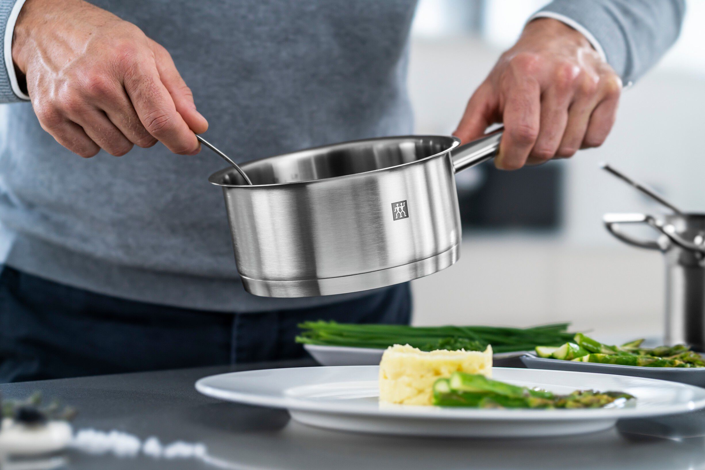 Pro Grydes&aelig;t 5-dele, 18/10 rustfrit st&aring;l