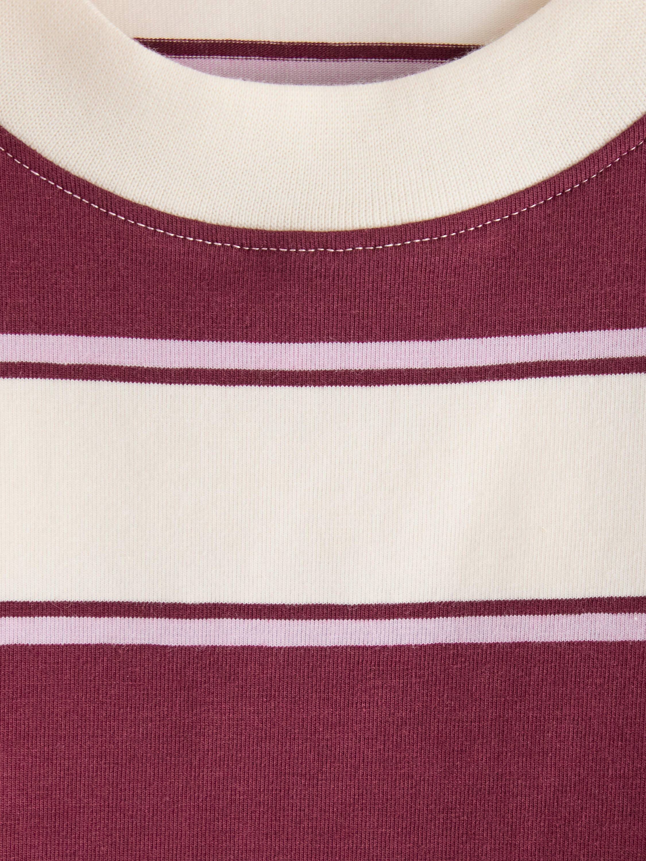 Striped t-shirt in soft cotton with