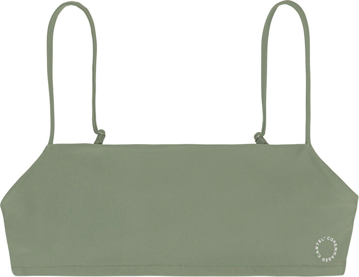 Sanur bandeau-bikini topp