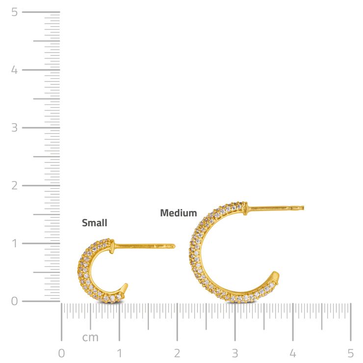 Ocean Flow Hoop Sparkle Small