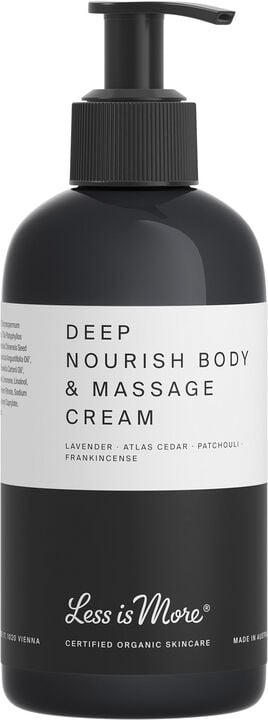Organic Deep Nourish Body & Massage Cream lavender
