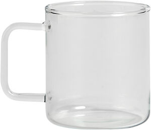 Glass Coffee Mug-Clear